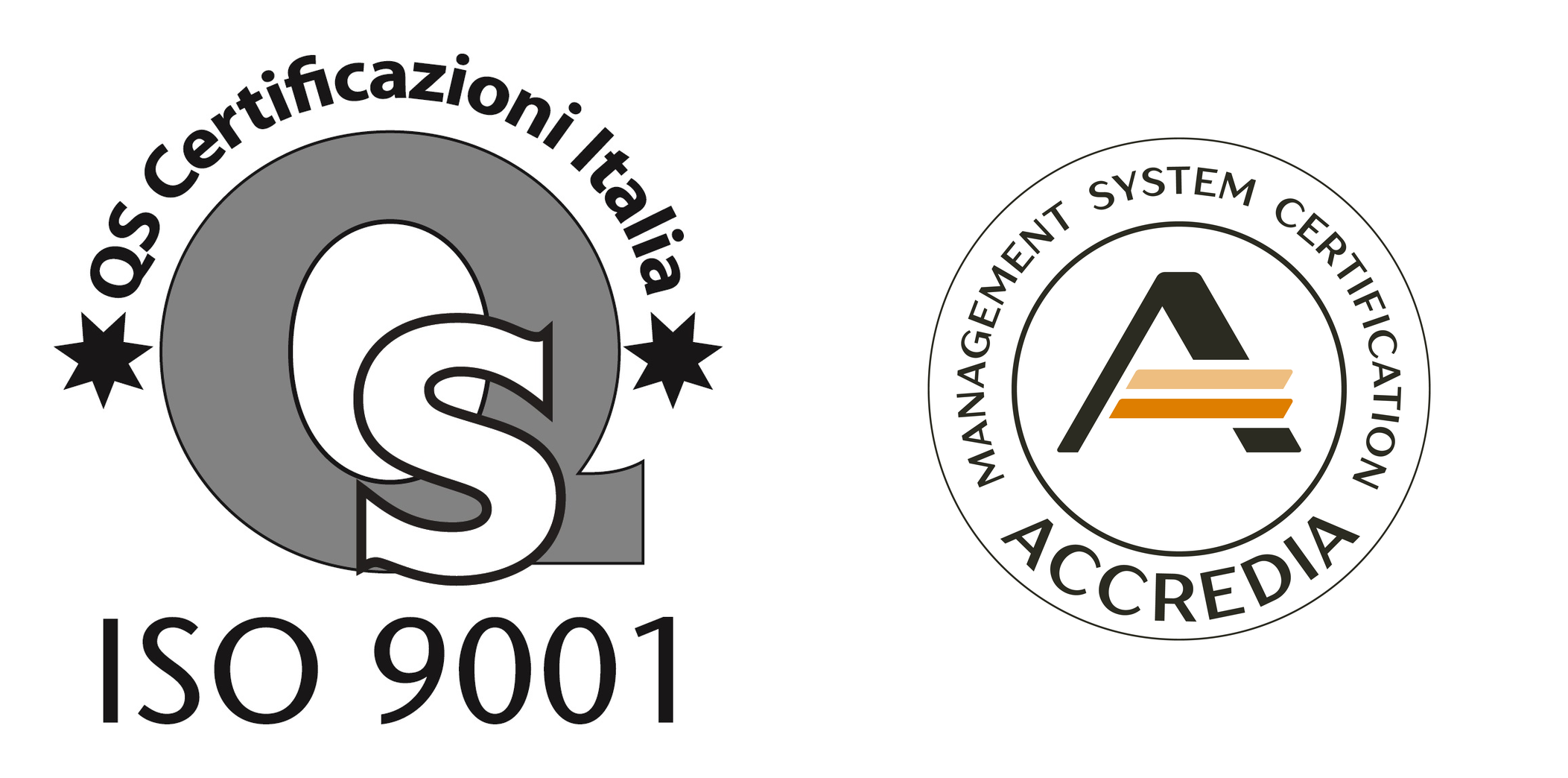 Marchio ISO 9001 QS Accredia